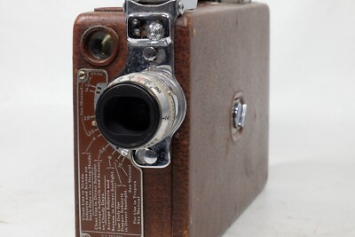 Cine Kodak Model K Camera with lens BROWN Model