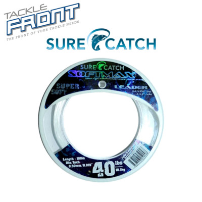 SureCatch - Softmax ~ Max Series, Super Soft Leader, 100m ~ Fishing Leader Lines
