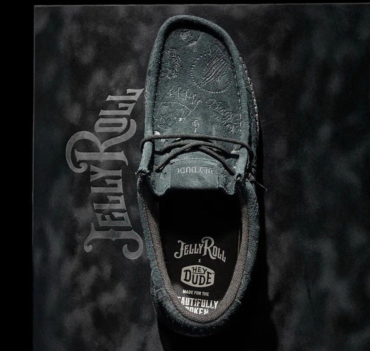 Hey Dude Jelly Roll Wally Slip On Men display picture 3