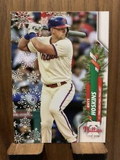 2020 Topps Walmart Holiday #HW56 Rhys Hoskins Philadelphia Phillies