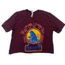 Guardians of The Galaxy Vol.3 Star Lord Peter Jason Quill Cropped T-shirt Size M