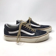 Vans Old Skool 36 DX Anaheim Factory Blue Suede Corduroy Sneakers Shoes M's 6.5
