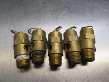 R. Conrader SRV250 1/4npt 100psi Lot of 5 