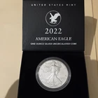 U.S. Mint 2022 W American Eagle Silver Unc. One Dollar (1 oz) .999 Uncertified
