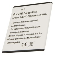 Avizar, Batterie FüR Zte Blade A521 / A520 / A520C Li-Ion 3.85V 2350Mah 9Wh