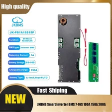 JKBMS Smart Inverter BMS 7-16S 100A 150A 200A For Family Energy Storage lot SDE