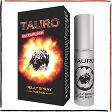 TAURO Spray Ritardante Extra Power 5ml Intimo Sexy Uomo Eiaculazione Precoce