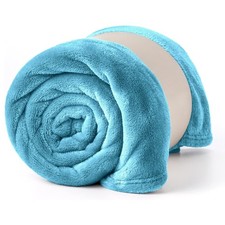 Large Fleece Blanket Sofa Bed Mink Throw Faux Fur Blankets Single Double King