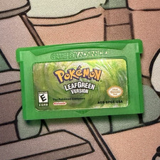 Pokémon LeafGreen Version (Nintendo Game Boy Advance, 2004)