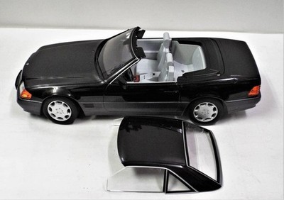 KK-Scale Mercedes-Benz 500 SL R129 1993 Black 1:18 Diecast LHD