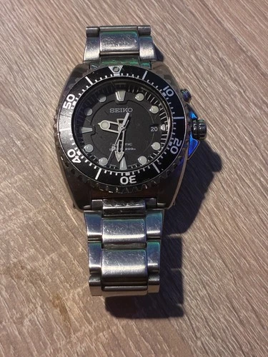 Seiko 5M62 OBV8 Kinetic divers 200m Style Watch vintage stainless steels men’s