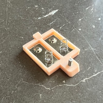 Furby 2005 / 2006 Emoto-Tronic Ersatz Akkudeckel 3D gedruckt