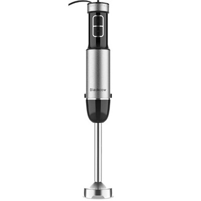 Blackcow Immersion Blender Handheld, 800W Powerful Single, 800W, Silver
