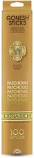 Gonesh - Extra Rich Scented Incense Sticks - Non-Toxic 10” Slow Burn... 