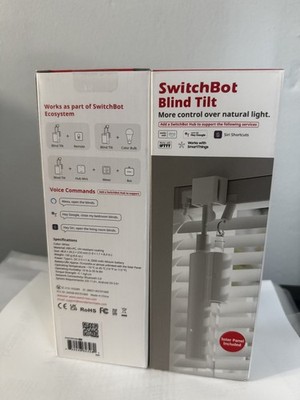 Lot Of 2 SwitchBot Blind Tilt Motorized Smart Electric Blinds Bluetooth New