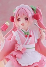 Hatsune Miku Sakura Miku Coreful Figure Maid Cafe Ver. Taito New FREE SHIPPING
