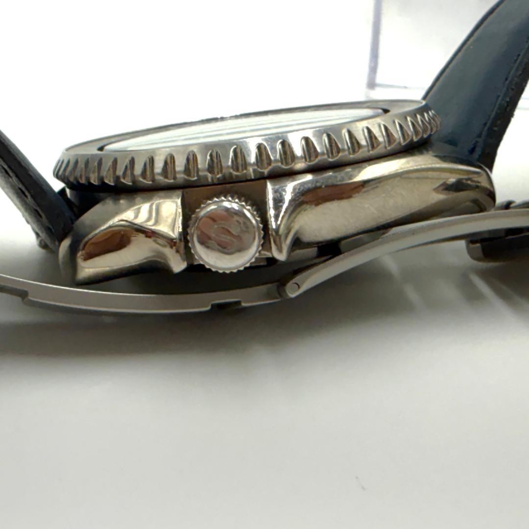 SEIKO 4R35-03B0 Automatic Black Batman Wristwatch Used Tested from Japan image 4