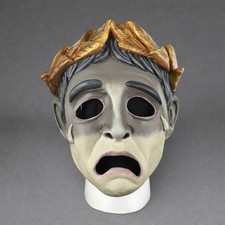 Gladiator (2000) Commodus Pantomime Mask Prop 'Cast Directly from Original'