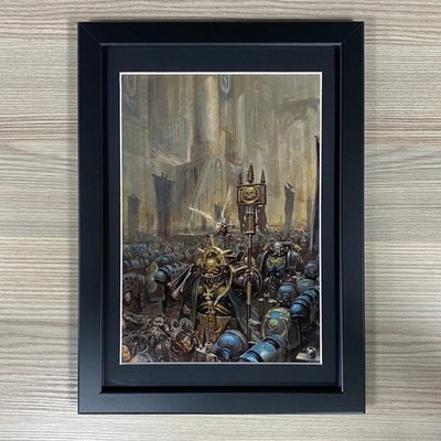 Ultramarines Gerahmt Art Adeptus Astartes, Raum Marines, Warhammer 40K