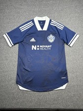 Adidas Mens Soccer Jersey Small Blue Charlotte Independence International Team