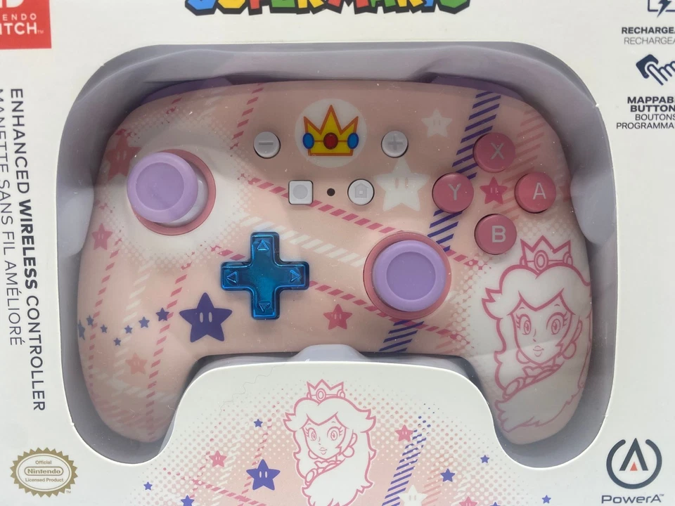 PowerA Enhanced wireless Controller Peach Für Nintendo Switch Neu & OVP - Bild 2 von 4
