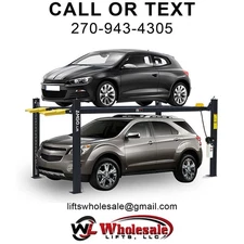 New AMGO 408-HP 8,000 lb 4-Post Lift