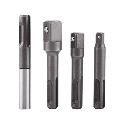 Watris Veiyi 4PCS SDS Plus Socket Adaptor, Extension, 1/4'' One Size 