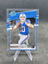 2020 Panini Chronicles Clearly Donruss Rated Rookie #RR-JF Jake Fromm RC Bills