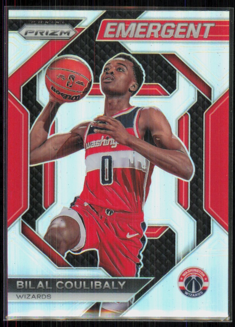 2023-24 Panini Prizm Emergent Silver Bilal Coulibaly Rookie #4