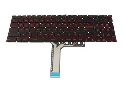 MSI GL65 Leopard 10SFK/10SFSK (MS-16U7) original Tastatur DE (deutsch) schwarz m