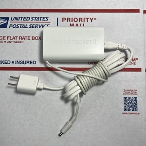 Cricut Maker 3 OEM Replacement AC Adapter Power Supply Cord Cable -SAME DAY SHIP