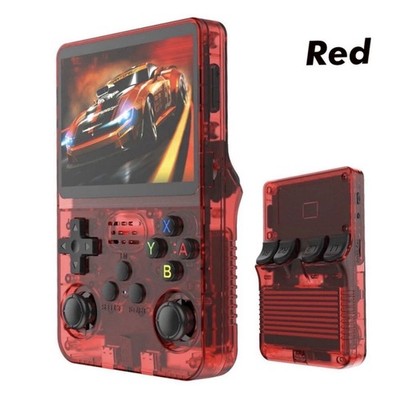 Handheld Game Console, R36S (Red), Portable Retro Video Game Console
