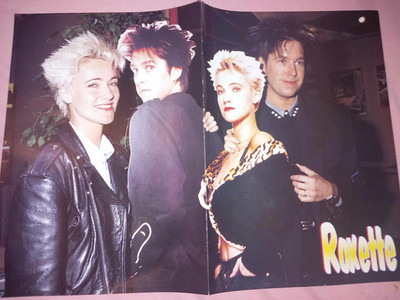 Roxette , Bryan Adams Rod Stewart Sting A3 Poster