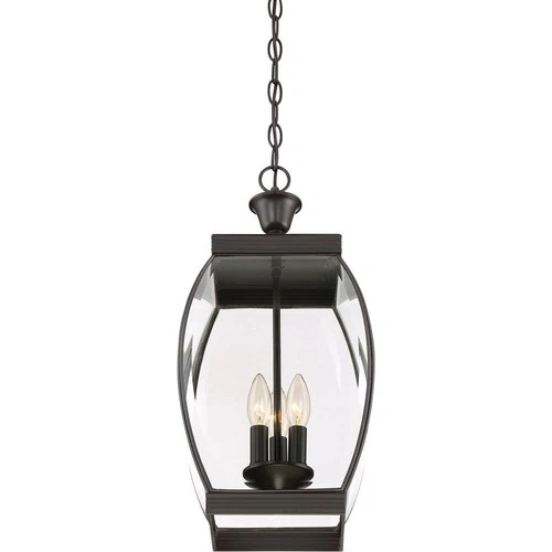 Oasis - 3 Light Outdoor Hanging Fixture Outdoor Lantern Quoizel Lighting - Picture 6 of 7