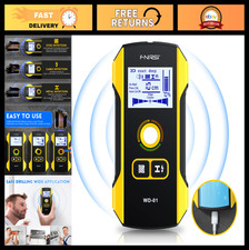 6-in-1 Wall Scanner Stud Finder - Electronic Detector for Wood, Metal, AC Wire,