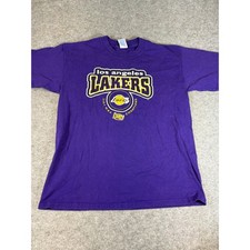 Vintage 2001 Los Angeles Lakers NBA Finals Champions T-Shirt Mens L Sportswear