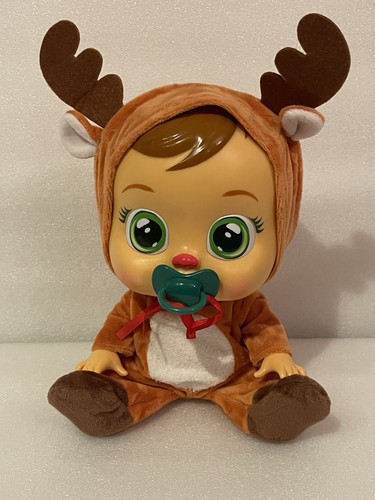 Cry Babies RUTHY Rentier Baby Puppe Weihnachten Limited Edition Real Tears - Bild 4 von 7