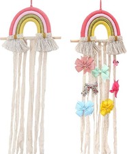 Rainbow Hair Bow Holder for Girls Hair Bows
