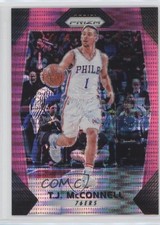 2017-18 Panini Prizm Fast Break Pink Prizm 16/50 TJ McConnell #5 5l1