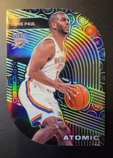 2019-20 Panini Obsidian Atomic Die Cut Electric Etch Green 25/25 Chris Paul