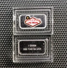 Las Vegas 1 Gram Silver Bar - 999 Silver Bullion Bar In Capsule