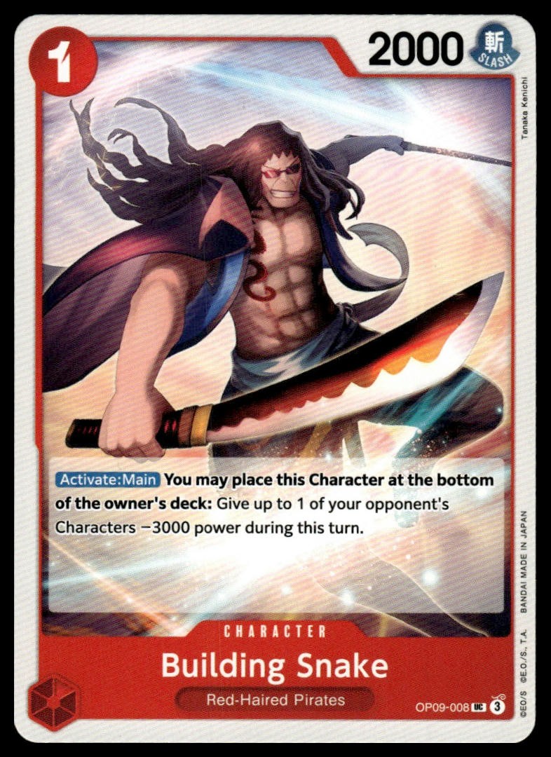 Emperors in the New World #OP09-008 Building Snake