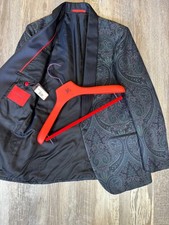 NWT 5400 Isaia Wool Silk Sanita Shawl Blazer Size 38 48 EUR