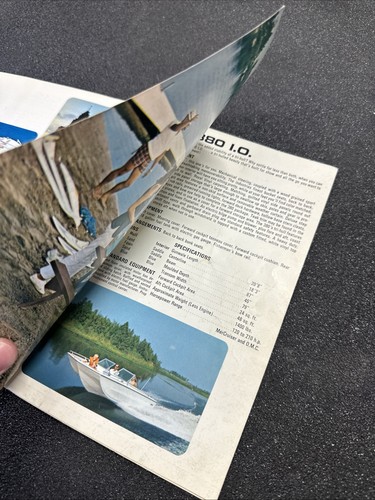 1968 Sea Ray Catalogue Brochure Sportman SRV 170 180 380 160 - Picture 4 of 6