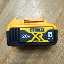 DEWALT DCB205 20V MAX XR 5Ah Lithium-Ion Battery Pack Yellow