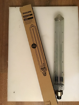1 Stück PHILIPS SOX-E 36W PSG Natriumdampflampe Entladungslampe NEU BY22d 1800k