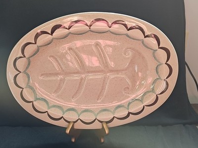 Red Wing - TWO STEP - 15 1/4'' FISHBONE SERVING PLATTER