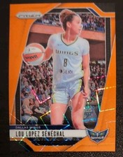 Lou Lopez Senechal #121 2024 Panini Prizm WNBA Orange Velocity Card Dallas Wings