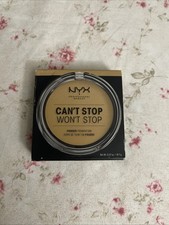 nyx can't stop won't stop Powderfoundation In Beige New And Sealed