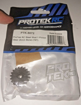 Protek RC PTK-8072 19tooth Pinion Gear 5mm Bore